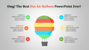 Hot Air Balloon PowerPoint - Multi Color Presentation